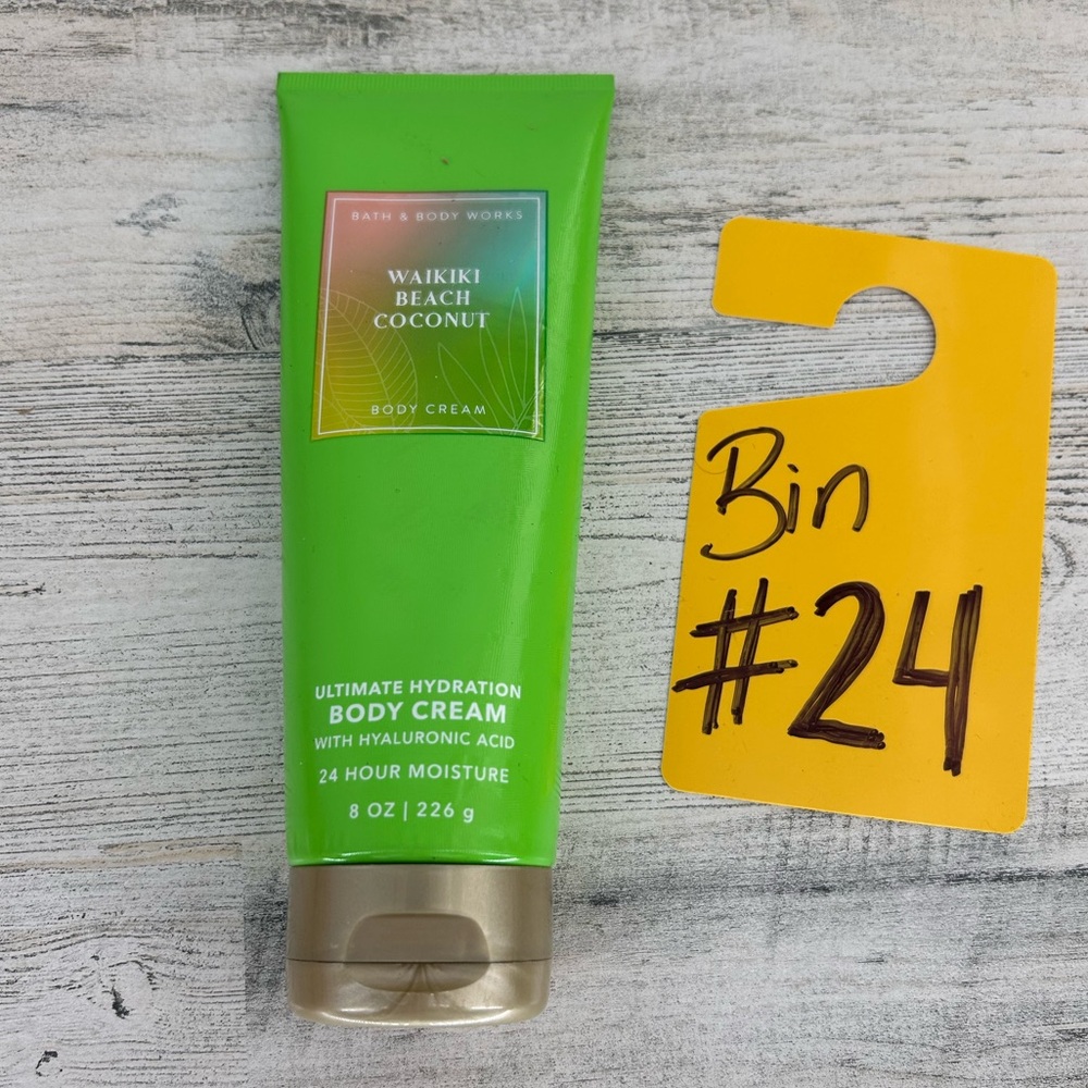 BRAND NEW Bath and Body Works Waikiki Beach Coconut Body Cream
